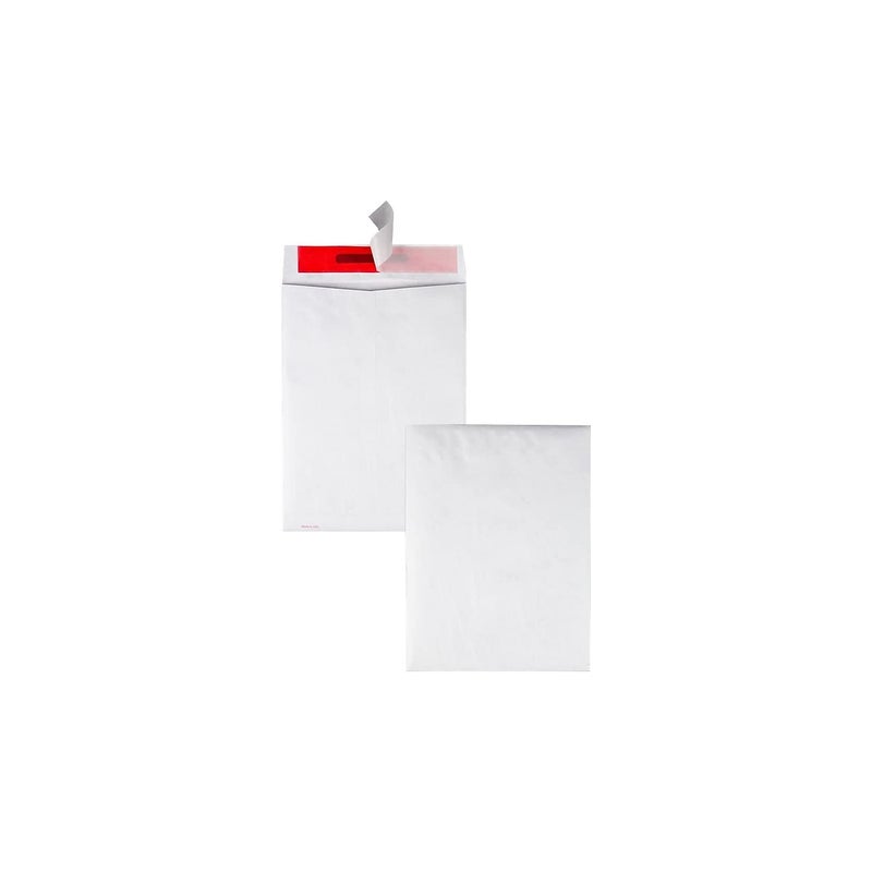 Quality Park R2400 Advantage Flap Stik Tyvek Mailer, 9 x 12, White (Box of 100) - Image 3